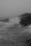 Foggy Day Waves B&W 33