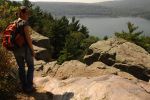 Hiking at Devil's Lake 4