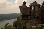 Hiking at Devil's Lake 11